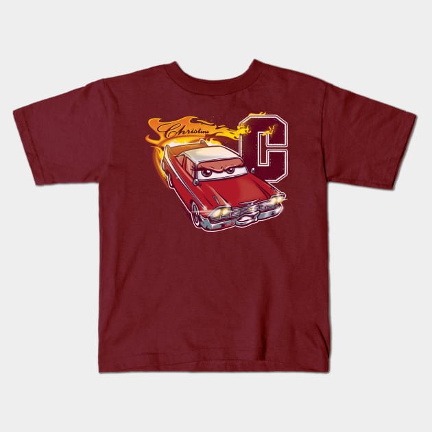 Fury and Fire Kids T-Shirt by poopsmoothie